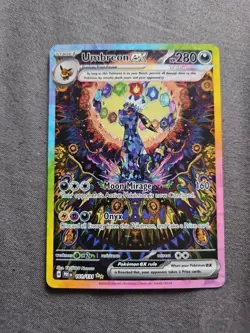 Pokemon TCG Umbreon EX 161/131 Sir Special Illustration Prismatic Evolutions - Image 1