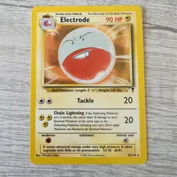 Pokemon TCG Electrode 2002 Legendary Collection Near Mint Condition - Image 1