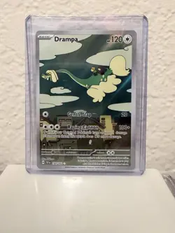 Drampa - 184/162 Pokemon SV05: Temporal Forces Holo Illustration Rare NM 184/162 - Image 1