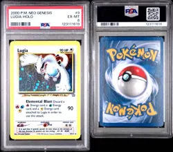2000 POKEMON NEO GENESIS #9 LUGIA-HOLO PSA 6 - Image 3