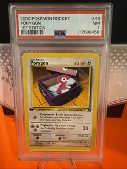 Porygon [1st Edition] #48 Pokemon Team Rocket - Image 1