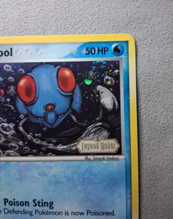 Tentacool 66/92 Legend Maker Holo Pokemon TCG Vintage **SWIRL** Stamped - Image 5