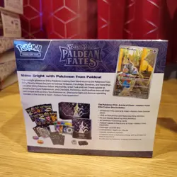 Paldean Fates Elite Trainer Box ETB MINTY New Sealed Pokemon TCG1 - Image 4