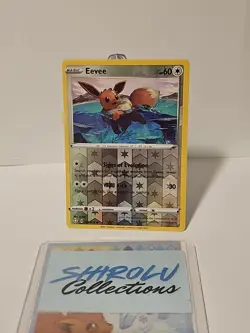 1x - Eevee - 052/072 - Common - Reverse Holo NM, English Pokemon Shining Fates - Image 1