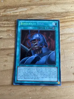 Yugioh - Berserker Soul Secret Rare DRLG-EN007 - Image 1