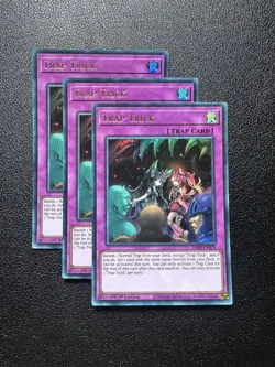 Yugioh - Trap Trick X3 Playset - Ultra Rare - RA03 - 1st - Image 1