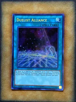 Yugioh Duelist Alliance MACR-EN063 Secret Rare 1st Ed LP - Image 1
