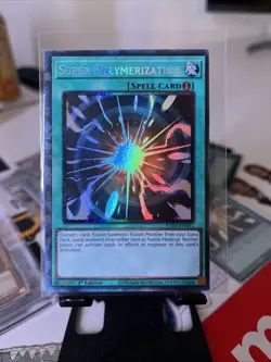 Yu-Gi-Oh! TCG Super Polymerization Prismatic Collector’s Rare - Image 1