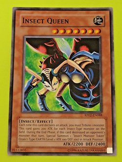 Yu-Gi-Oh Insect Queen Super Rare RP02-EN088 Nm - Image 1