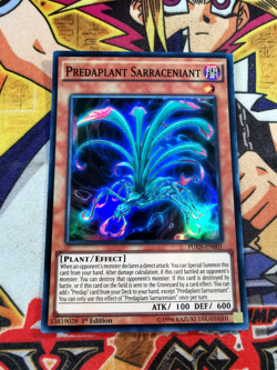 Predaplant Sarraceniant fuen-en001 1st Edition (NM+) Super Rare Yu-Gi-Oh! - Image 1
