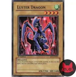 Yugioh Luster Dragon SD1-EN003 Common 1st Edition NM - Image 1