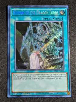 Yugioh - Return of the Dragon Lords RA03-EN060 1st Edition Secret Rare NM - Image 1