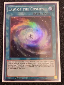 Yu-Gi-Oh! TCG Law of the Cosmos Legendary Duelists: Rage of Ra LED7-EN035 1st Ed - Image 1