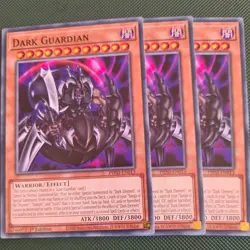 x3 YuGiOh Dark Guardian PHNI-EN013 Common 1st Ed Playset - Image 1