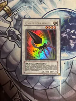 (HE) Yu-Gi-Oh TCG Armory Arm DP08-FR016 1st Edition Ultra French LP - Image 1