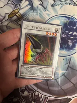 (HE) Yu-Gi-Oh TCG Armory Arm DP08-FR016 1st Edition Ultra French LP - Image 3