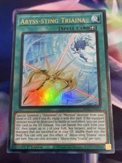 Yu-Gi-Oh! TCG Abyss-sting Triaina MP25-EN253 Ultra Rare Yugioh NM/M - Image 1