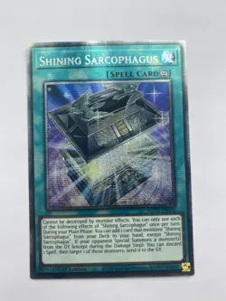 Yu-Gi-Oh MP25-EN005 Shining Sarcophagus Starlight Rare - Image 1