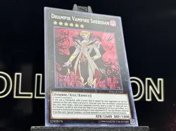 Dhampir Vampire Sheridan DASA-EN007 Secret Rare Slight MIXED Ed YuGiOh HOLO NM - Image 4