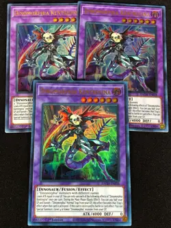 Yugioh Dinomorphia Kentregina BACH-EN038 1st ULTRA x3 (NM) - Image 1