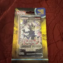 Yugioh Legendary Duelists Magical Hero 1st Ed. Booster 2 Pack W/ Rare Card - Image 1