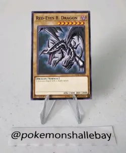 Red-Eyes B. Dragon LEDU-EN000 *NM* 1st Edition Common Yugioh Card - Image 1