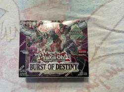 Konami Yu-Gi-Oh! TCG Burst of Destiny Booster Box 1st Edition New Sealed 83717854678 - Image 1