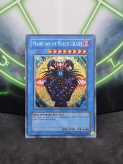 Yugioh Magician of Black Chaos PP01-EN001 Secret Rare MP - Image 1