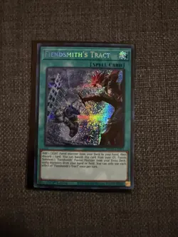 Yugioh Fiendsmith's Tract MP25-EN093 1st Edition Prismatic Secret Rare NM - Image 1