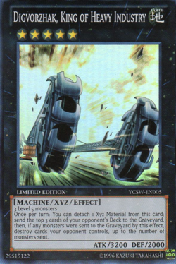 Digvorzhak, King of Heavy Industry - Yu-Gi-Oh! YCSW-EN005 SUPER RARE - Image 1