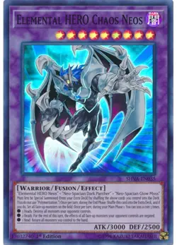 Yugioh - Elemental HERO Chaos Neos (Super Rare) (1st Edition) - SHVA-EN035 P - Image 1