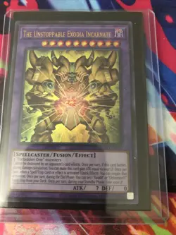 YUGIOH THE UNSTOPPABLE EXODIA INCARNATE ASIA ENGLISH INFO-AE033 ULTRA RARE - Image 1