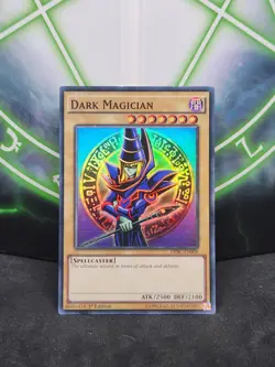 Yugioh Dark Magician DPBC-EN008 Super Rare 1st Edition LP - Image 1