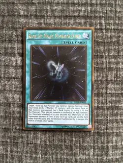 Yugioh Rank-Up-Magic Numeron Force Gold Rare PGL2-EN059 Unlimited LP - Image 1