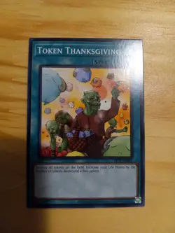 Yugioh 25th Anniversary Token Thanksgiving DCR-EN041 Common NM - Image 1