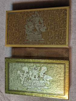 YuGiOH Legendary Decks 1 & 2 EMPTY BOX Gold Foil Shonen Jump - Image 1