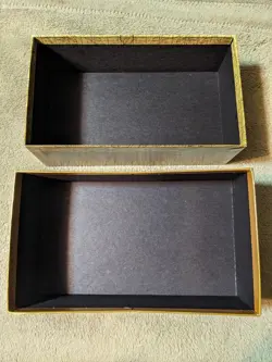 YuGiOH Legendary Decks 1 & 2 EMPTY BOX Gold Foil Shonen Jump - Image 3