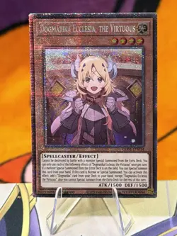 Yu-Gi-Oh! Dogmatika Ecclesia, the Virtuous CH01-EN014 STARLIGHT Rare MINT / NM - Image 1