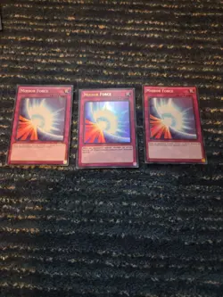 Mirror Force 3 Copies Yu-Gi-Oh Ultra Rare 2 1st Edition Copies - Image 1