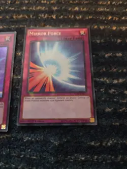 Mirror Force 3 Copies Yu-Gi-Oh Ultra Rare 2 1st Edition Copies - Image 4
