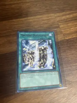 YuGiOh Machine Duplication - MAGO-EN140 - Rare - 1st Edition Near Mint - Image 1