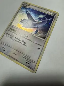 Latios HeartGold SoulSilver Promo Holo Card Pokemon TCG Cosmos HGSS11 - Image 2