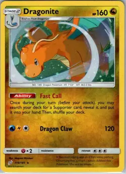 Dragonite - (Cosmos Holo) 119/181 Promo Miscellaneous Cards & Products NM - Image 1