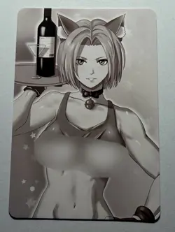 SEXY HEROINE WAIFU Blue Mary FATAL FURY ACG PREMIUM HOLOFOIL CARD NM - Image 2