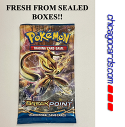 ONE Pokemon TCG XY Breakpoint 10-card Booster Pack Sealed BOX-FRESH NEW English - Image 1