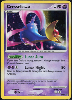 Cresselia DP51 Promo Diamond and Pearl Promos Pokemon Card - Image 1