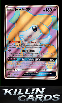 Jirachi GX - 79a/236 079a/236 Pokemon Promo Alternate Art Promos Card NM - Image 1