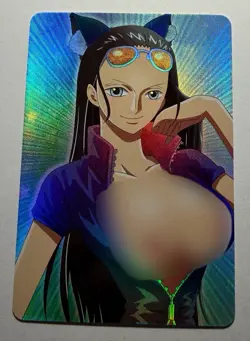 SEXY HEROINE WAIFU Nico Robin ONE PIECE ACG PREMIUM HOLOFOIL CARD NM - Image 1