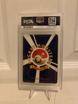 1997 Pokemon Japanese Kangaskhan Holo Jungle Card 115 PSA 4 - Image 2