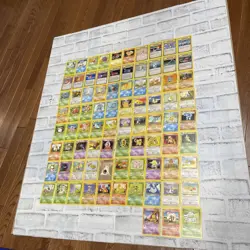 Pokemon Base Set 2 Non Holo Lot of 83 Cards WOTC NM NEAR MINT Pokemon NO DUPES - Image 1